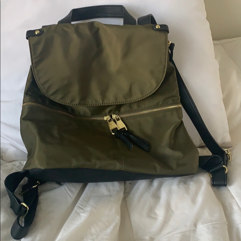 Steve Madden army green backpack